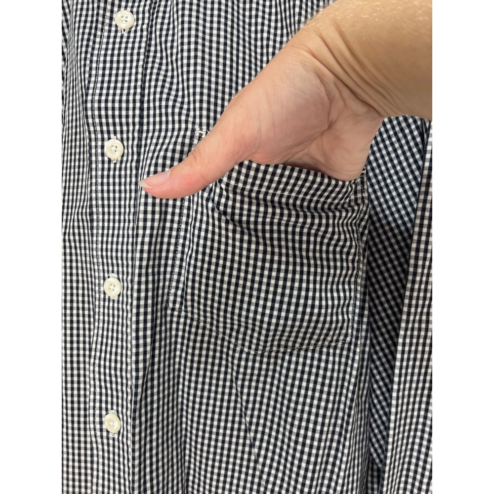 Imperfect Mens Gingham Button Down Shirts Bundle Red Black Long Sleeve 2XL‎ IZOD - Picture 7 of 16